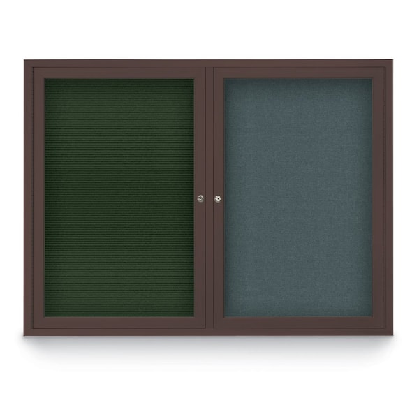 Corkboard, Cloud /Bronze, 18" x 24"